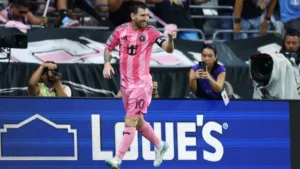 Lionel Messi volvió al gol con un doblete y rompió otro récord histórico con Inter Miami
