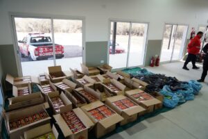 La Policía destruyó 319 kilos de pirotecnia secuestrada en la capital
