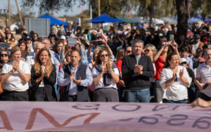 El peronismo hizo una tregua en La Rioja para homenajear a Angelelli