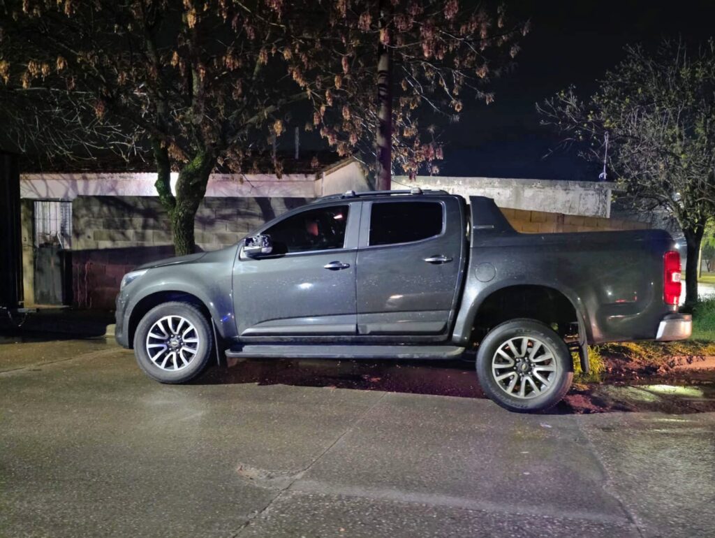 Camioneta Chevrolet S10 en el Depósito Municipal