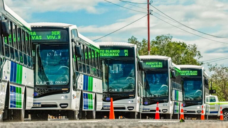 Hissa presentó seis colectivos 0 km para Transpuntano y un nuevo camión barredor