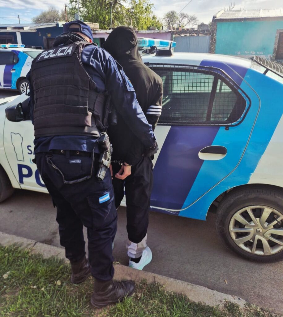Investigan presuntos disparos y demoran a un joven en Villa Mercedes