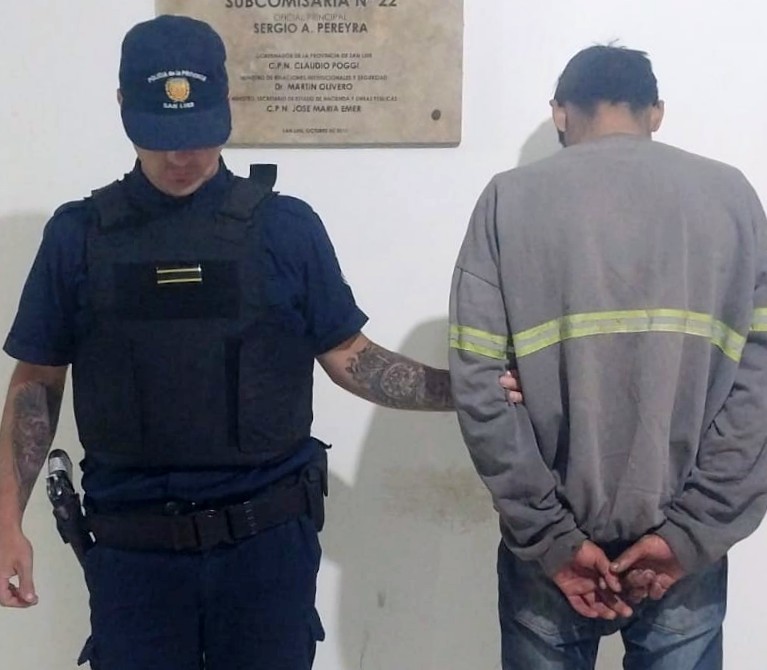Villa Mercedes: demoraron a un joven por un robo en una casa del barrio 500 Viviendas