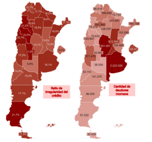 San Luis tiene una de las moras más altas del país: casi 94 mil personas no pueden pagar sus deudas