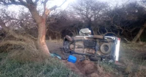 Un sanluiseño falleció tras un vuelco en una ruta de La Pampa