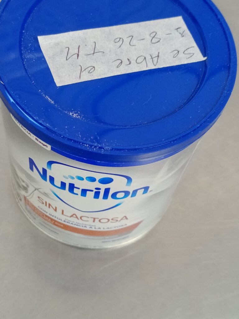 Leche vencida en el Hospital Pediátrico