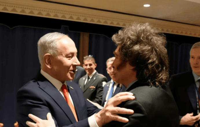 Javier Milei cerró su viaje a Nueva York con una reunión con Benjamin Netanyahu