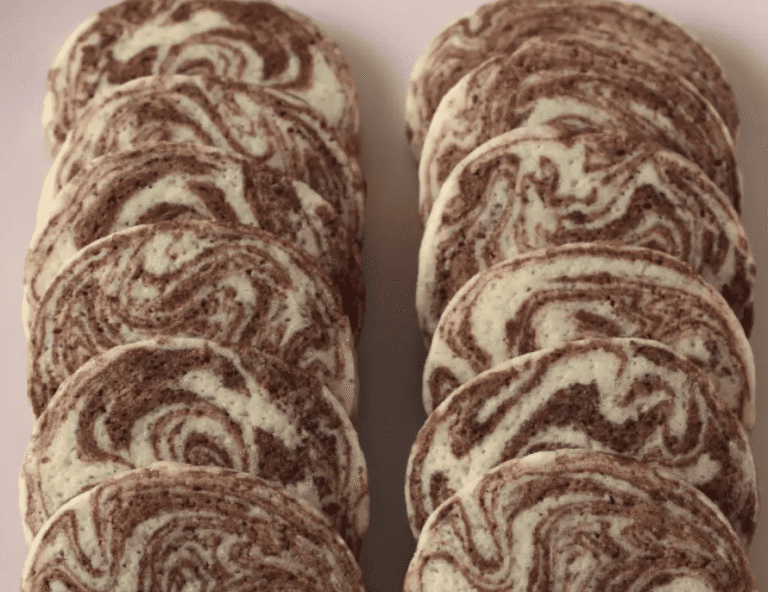Polvorones marmolados sin gluten, la receta crocante y rendidora para tus meriendas