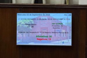 Diputados aprobó la necesidad de la reforma parcial de la Constitución de San Luis