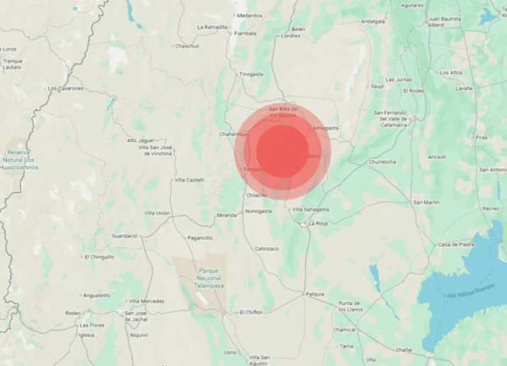 Sismo de 5,4 grados en La Rioja: dónde fue el epicentro y qué localidades lo sintieron