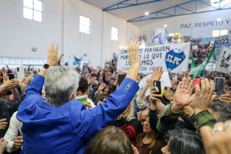 “Vamos a volver”, dijo Alberto Rodríguez Saá y prometió restablecer la justicia social en cinco meses