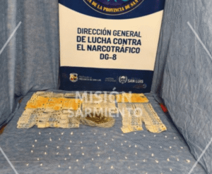 Villa Mercedes: secuestraron droga valuada en más de $2 millones y detuvieron a dos hombres 