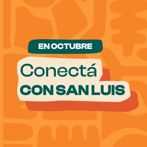 Banner promocional Conectá octubre - gobierno de san luis
