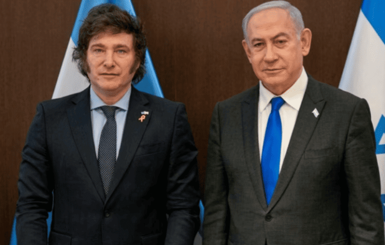 Malvinas: Milei compartió una nota que asegura que Netanyahu ordenó respaldar a Argentina, pero Israel lo niega