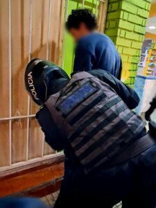 Detuvieron a un joven que exigía dinero a transeúntes en Villa Mercedes