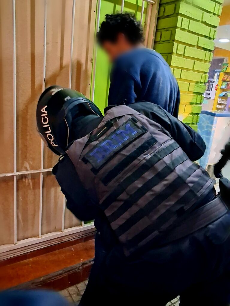 Detuvieron a un joven que exigía dinero a transeúntes en Villa Mercedes