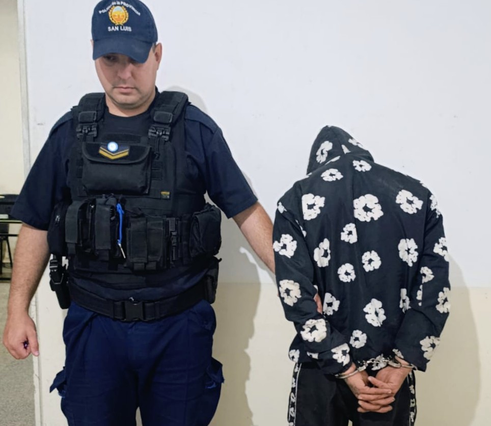Detuvieron a un hombre por robar en un comercio de Villa Mercedes