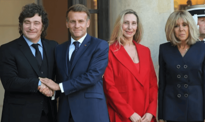 Javier Milei se reunió con Emmanuel Macron en el Palacio del Elíseo con el eje en inversiones y alianza estratégica