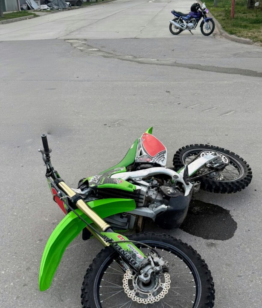 Tilisarao: un hombre resultó herido tras el choque de dos motos