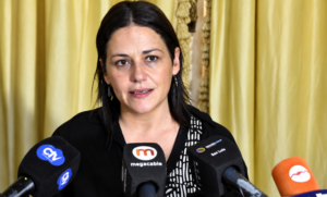 Tras su suspensión, la fiscal Virginia Palacios pidió una vindicación ante el STJ