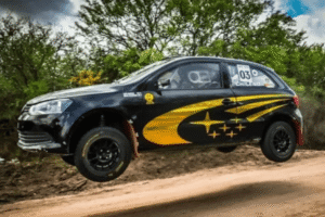Luis García se quedó con la victoria en el Rally de Villa Larca