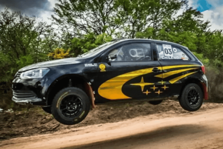Luis García se quedó con la victoria en el Rally de Villa Larca