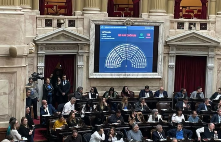 Con la ayuda de los aliados, el oficialismo frustró la sesión para rechazar el DNU 70/23