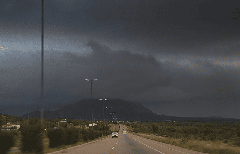 Rige una alerta meteorológica por tormentas para el centro y norte de San Luis