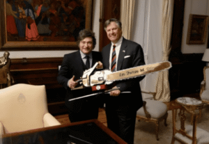 En medio de la tensión por Malvinas, Javier Milei recibió a un funcionario de Donald Trump